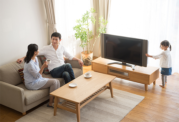 自分が見ていない時に、子供がテレビにイラズラをする！